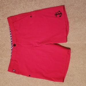 Sperry Top-Sider Men's Red Shorts